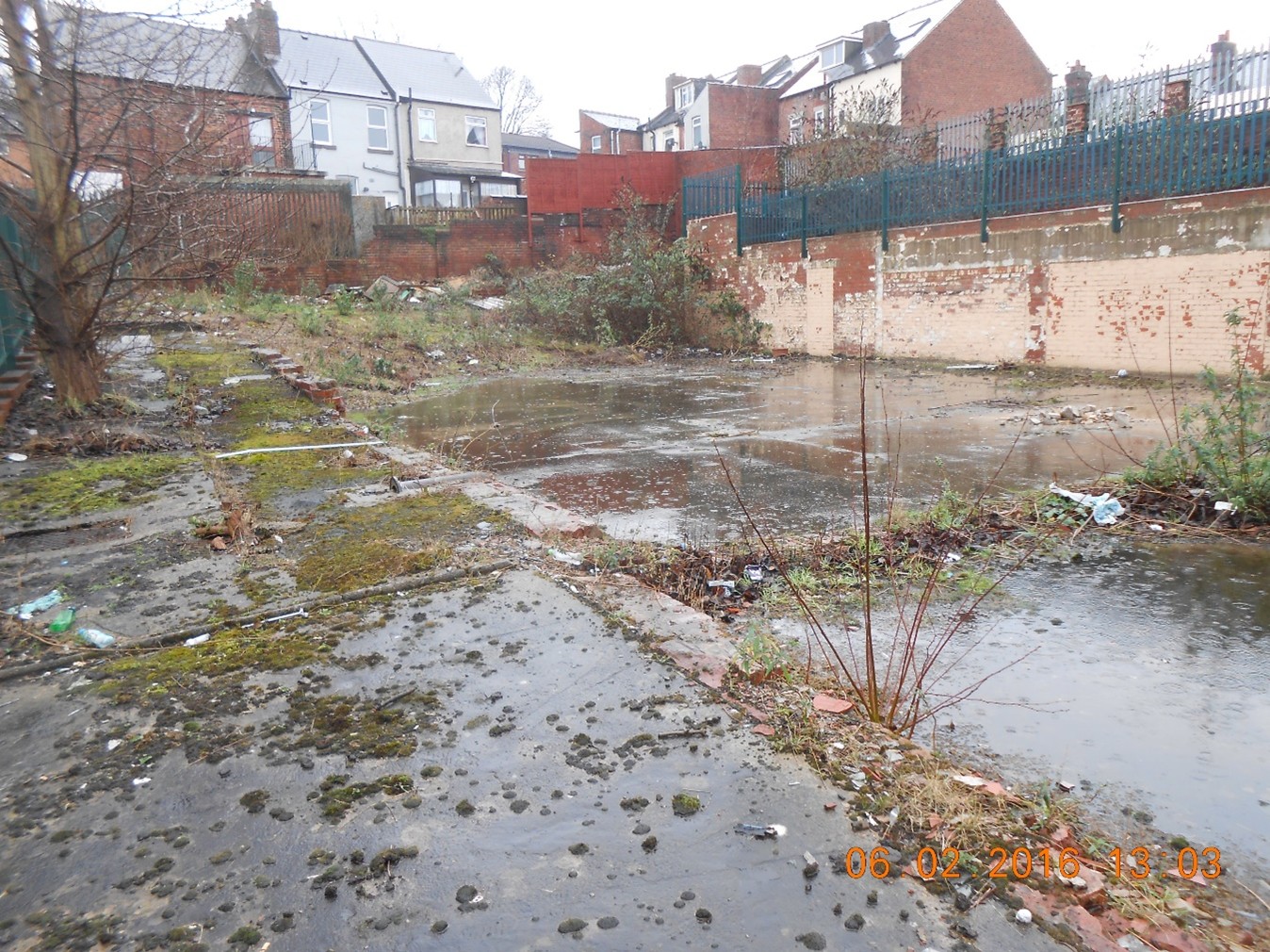 Before Picture of Brownfield Site